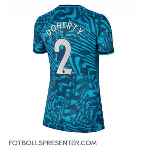 Tottenham Hotspur Matt Doherty #2 Tredje Matchtröja Dam 2022-23 Kortärmad Tottenham Hotspur Matt Doherty #2 Tredje Matchtröja Dam 2022-23 Kortärmad